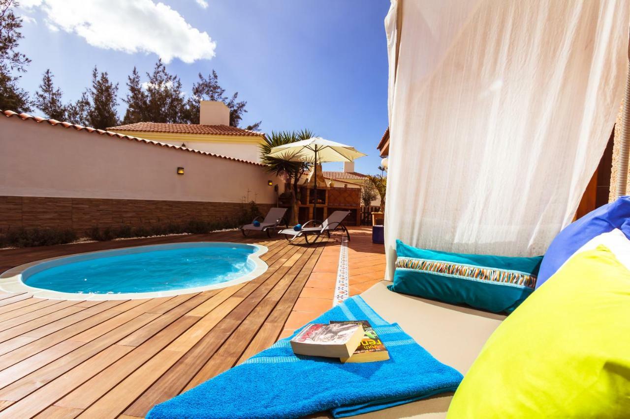Villa Hibiscus Centrum Corralejo Beach Private Pool Family Bagian luar foto